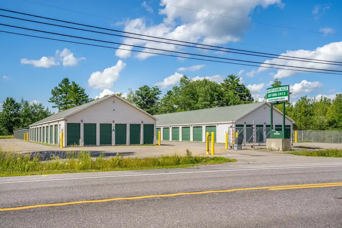 Front entrance KO Storage of Chelsea, ME